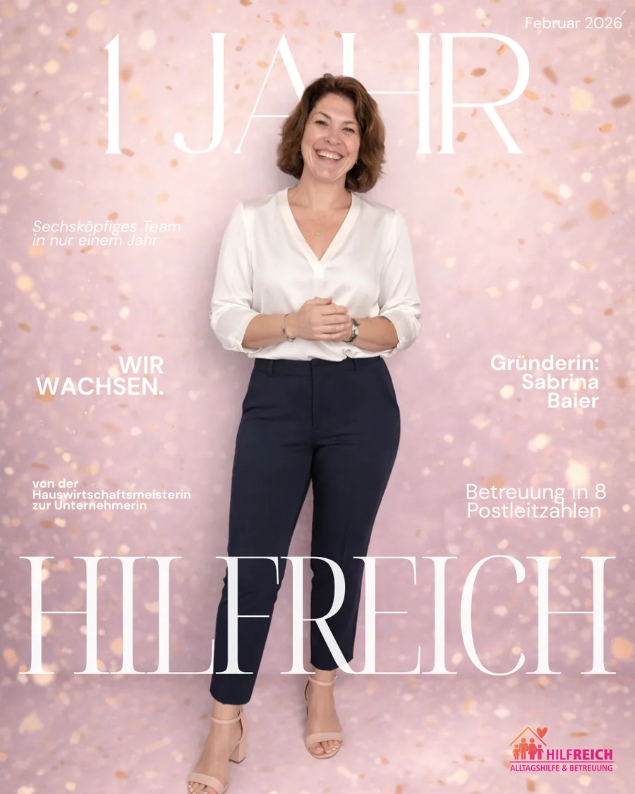 Sabrina Baier – 1 Jahr HILFREICH